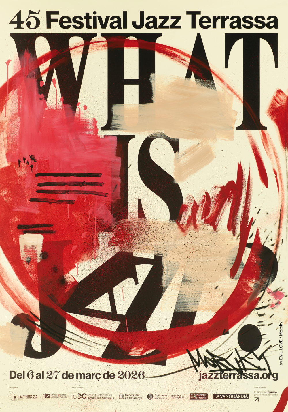 Cartell Oficial 45 Festival Jazz Terrassa