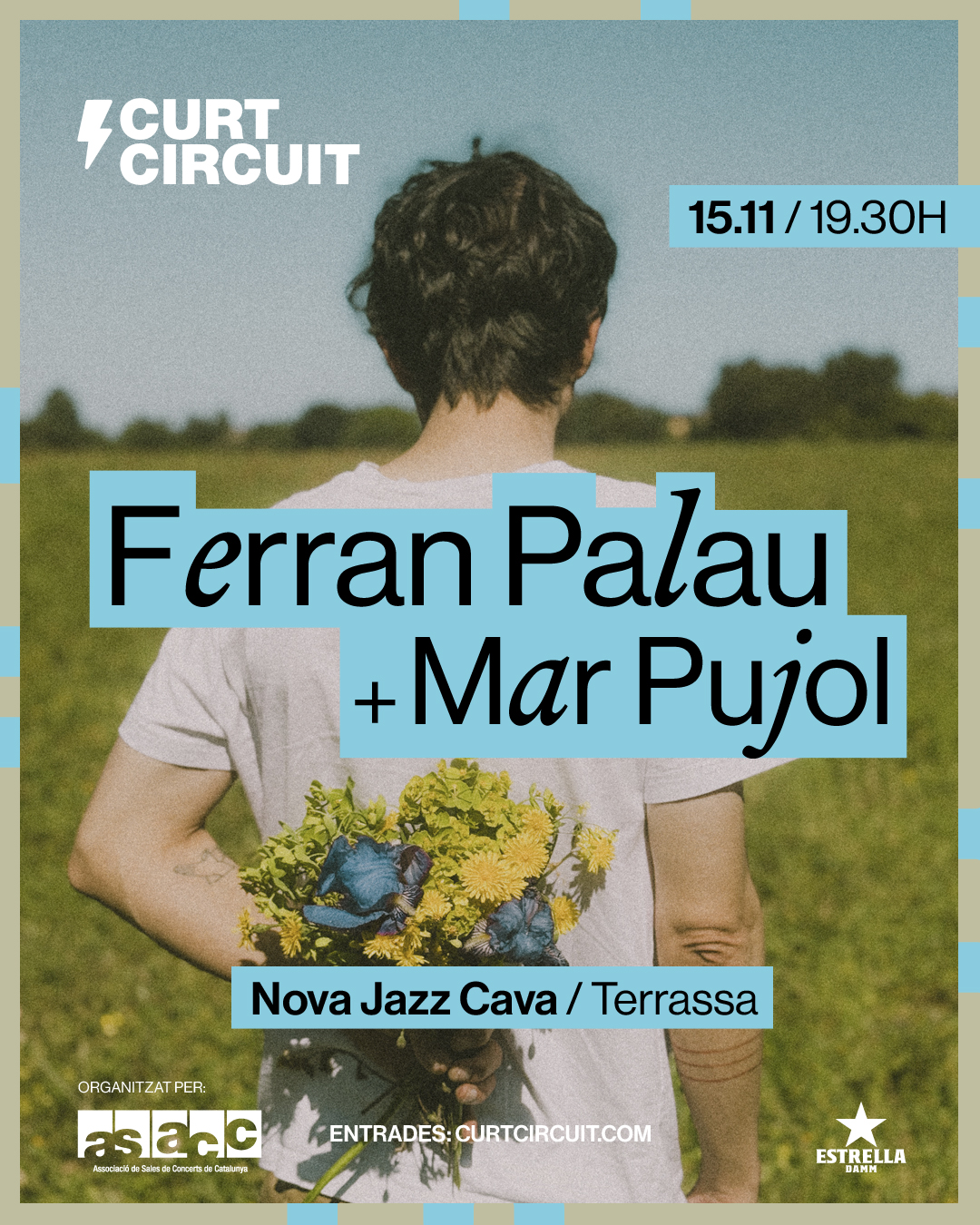 Ferran Palau + Mar Pujol Nova Jazz Cava 15 Novembre 2026