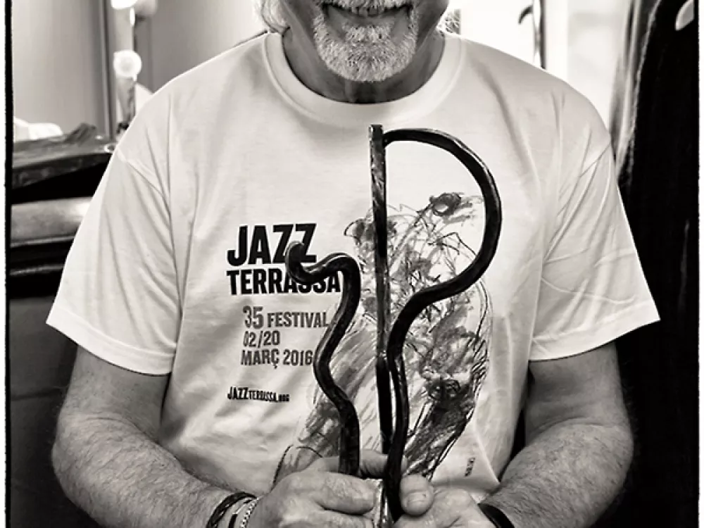 14è Jazzterrasman 2016 Carles Benavent