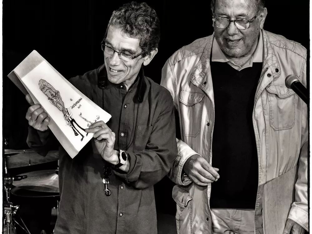 15è Jazzterrasman 2017 Pau Casares + Sr Edi