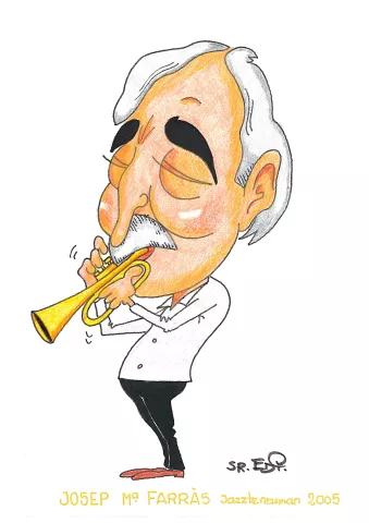 Josep Mª Farràs 3er Jazzterrasman 2005