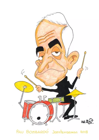 Pau Bombardó 16è Jazzterrasman 2018