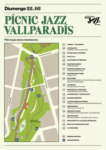 Planol Picnic Jazz Vallparadís 2026