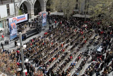 Sax Gordon & Lluís Coloma Plaça Vella