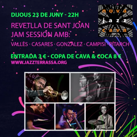 Revetlla de Sant Joan 2022 a la Nova Jazz Cava