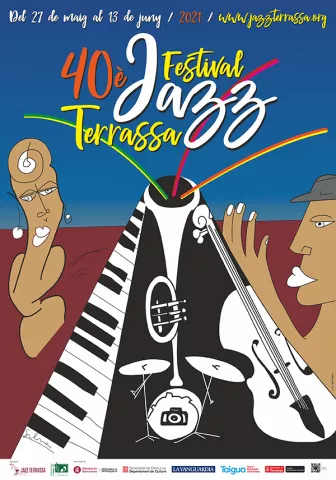 Cartell 40 Festival Jazz Terrassa