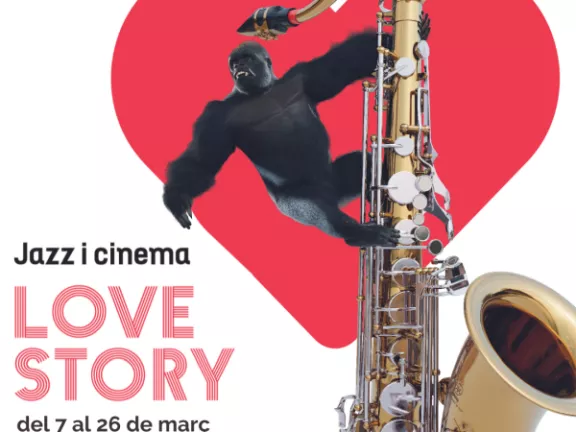 Jazz i Cinema Love Story Cartell