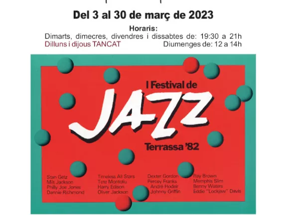 Vida Gràfica Del Festival Jazz Terrassa - Sala Paüls